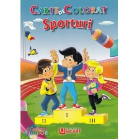Sporturi. Carte de colorat - C. Hariet