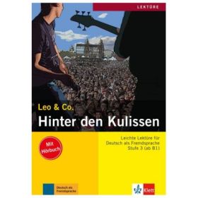 Hinter den Kulissen, Buch mit Audio-CD. Leichte Lektüren für Deutsch als Fremdsprache - Elke Burger, Theo Scherling