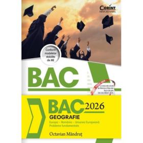 Bacalaureat 2027. Geografie - Octavian Mandrut