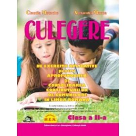 Culegere de Exercitii Aplicative pentru aprofundarea si consolidarea continuturilor de Comunicare in Limba Romana Clasa a 2-a - Alexandra Manea