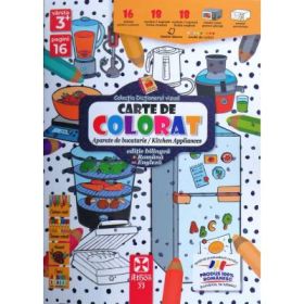 Carte de colorat aparate de bucatarie / kitchen appliances