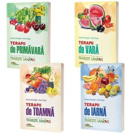 Set 4 carti. Terapii de sezon, traieste sanatos - Gheorghe, Carmen