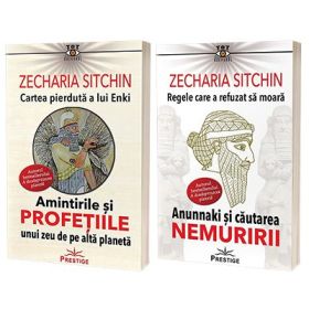 Serie de autor Zecharia Sitchin. Cartea pierduta a lui Enki si Regele care a refuzat sa moara