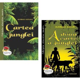 Pachet format din doua titluri Cartea junglei si A doua carte a junglei - Rudyard Kipling