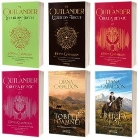 Pachet de 6 carti Seria Outlander editita 2021 Diana Gabaldon
