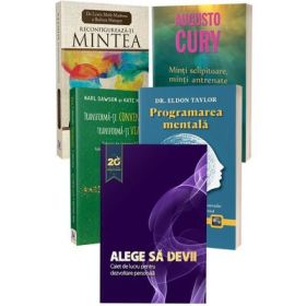 Pachet de 5 carti Programarea mentala Augusto Cury, Eldon Taylor