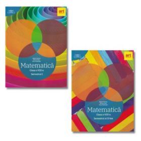 Clubul Matematicienilor. Set Culegere de Matematica pentru clasa a 8-a, semestrele 1 si 2 - Marius Perianu