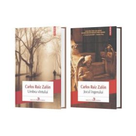 Pachet din 2 carti Umbra vintului, Jocul ingerului de Carlos Ruiz Zafon