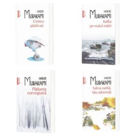 Pachet de 4 titluri Cronica pasarii-arc, Kafka pe malul marii Autor Haruki Murakami