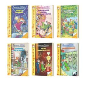 Pachet format din 6 titluri Numele meu e Stilton, Iubirea e ca branza - Geronimo Stilton