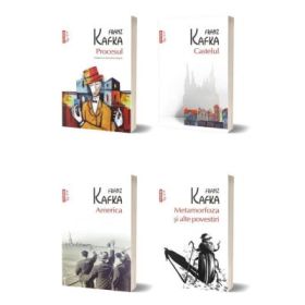 Pachet format din 4 titluri Procesul, Metamorfoza si alte povestiri - Franz Kafka