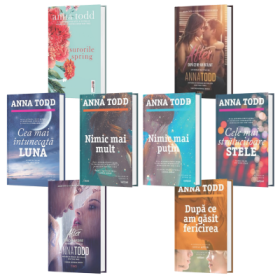 Pachet format din 8 titluri Surorile Spring, Dupa ce ne-am certat, Cea mai intunecata luna, Nimic mai mult - Anna Todd