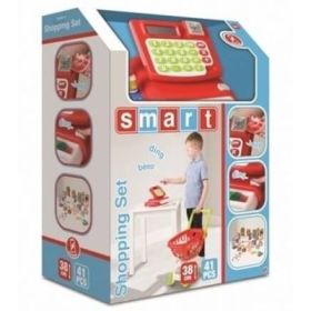 Jucarie Casa de marcat si cos de cumparaturi Smart
