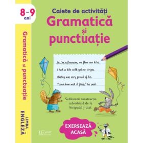 Caiete de activitati. Gramatica si punctuatie 8-9 ani. Limba engleza (Usborne) - Usborne Books