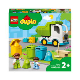 LEGO DUPLO. Autogunoiera si reciclare 10945, 19 piese