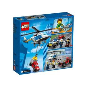LEGO City, Urmarire cu elicopterul politiei 60243, 212 piese