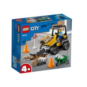 LEGO City - Camion pentru lucrari rutiere 60284, 58 de piese