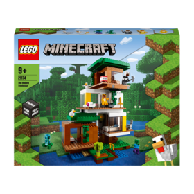 LEGO Minecraft Casuta din copac 21174, 909 piese