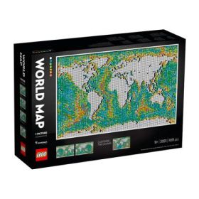 LEGO ART Harta lumii 31203, 11695 piese