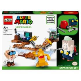 LEGO Super Mario - Set de extindere Laboratorul si Poltergust din Luigi’s Mansion 71397, 179 de piese