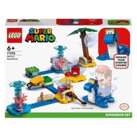 LEGO Super Mario. Set de extindere Plaja lui Dorrie 71398, 229 de piese