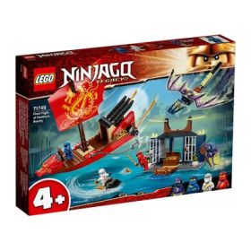LEGO Ninjago. Ultimul zbor al navei Destiny's Bounty 71749, 147 de piese