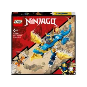 LEGO NINJAGO. Dragonul EVO de Tunet al lui Jay 71760, 140 de piese