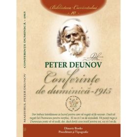 Conferinte de duminica - 1915 - Peter Deunov
