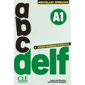 ABC DELF A1 Nouvelles épreuves 3e édition - Jugurta Bentifraouine, David Clément-Rodríguez
