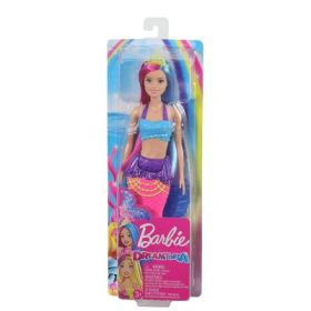 Papusa Barbie, Sirena cu coronita verde, Barbie