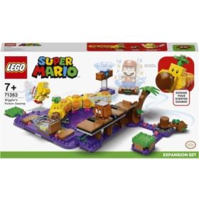 LEGO Super Mario, Set de extindere. Mlastina otravita a lui Wiggler 71383, 374 piese