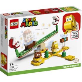 LEGO Super Mario. Set de extindere Toboganul Plantei Piranha 71365, 217 piese