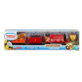 Locomotiva motorizata Sodor Safari Lion James, Thomas &amp; Friends
