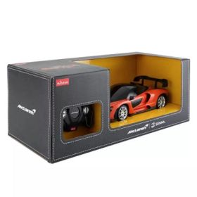 Masina cu telecomanda McLaren Senna portocaliu cu scara 1 la 18, Rastar
