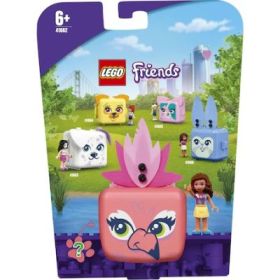 LEGO Friends. Cubul flamingo al Oliviei 41662, 41 piese