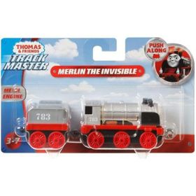 Locomotiva cu vagon push along Merlin, Thomas &amp; Friends