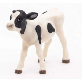 Figurina Vitel Alb cu Negru, Papo