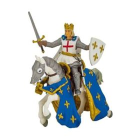 Figurina Saint Louis pe cal, Papo