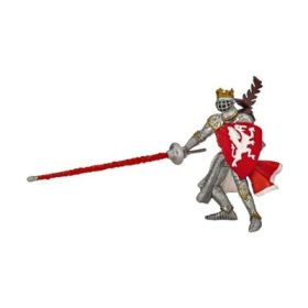 Figurina Rege cu blazon Dragon rosu, Papo