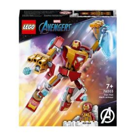 LEGO Marvel. Armura de robot a lui Iron Man 76203, 130 piese