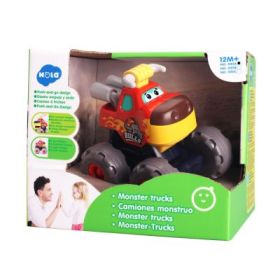 Masinuta bebe monster truck taurasul cel furios, Hola