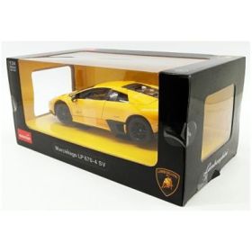 Masinuta metalica Lamborghini Murcielago LP670-4 galben, Rastar
