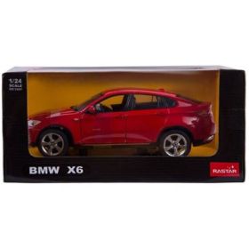 Masinuta metalica BMW X6 rosu, Rastar