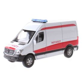 Masinuta ambulanta Mercedes Sprinter, Welly