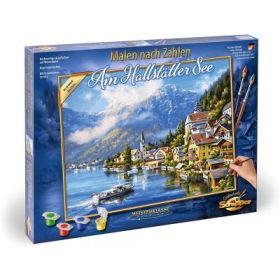 Kit pictura 3 tablouri pe numere Castelul Neuschwanstein, Schipper