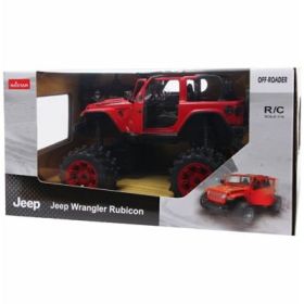 Masina cu telecomanda Jeep Wrangler JL rosu scara 1: 14, Rastar