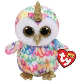 Jucarie de plus Bufnita unicorn, 15 cm, TY
