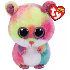 Jucarie de plus Beanie Boos, Rodney Harciog multicolor, 15 cm, TY