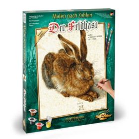 Kit pictura pe numere Young hare de Albrecht Durer, Schipper