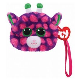 Gentuta de mana din plus, Girafa Gilbert, 10 cm, TY